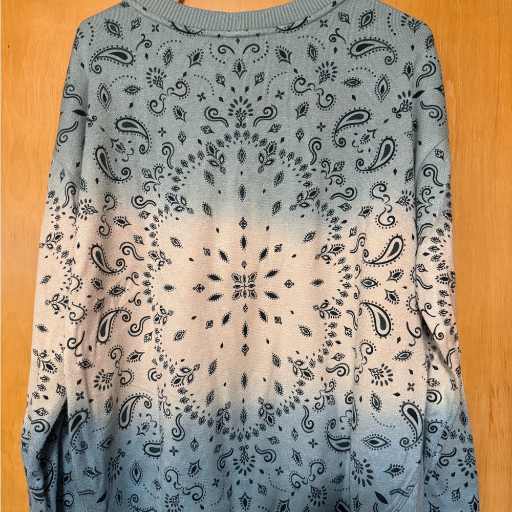 Democracy Paisley Patterned Sweater